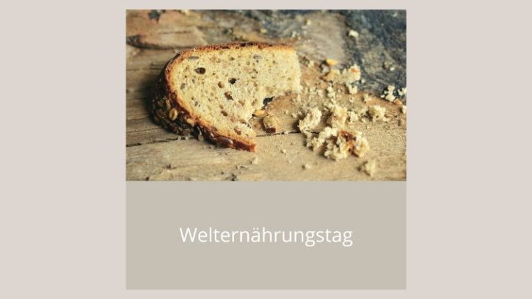 Welternährungstag — Nachhaltig4future